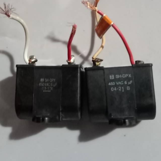 Kapasitor pompa air national/panasonic gp200