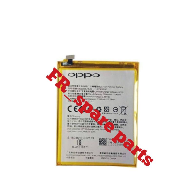 BATRE OPPO A83 BLP649 BATRE OPPO A83 BLP 649 BATRE ORIGINAL BATRE OPPO 649 BATRE OPPO NEW