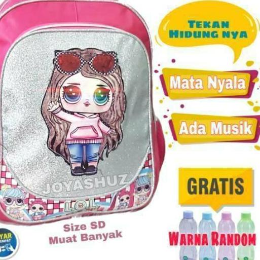 ➥ Ransel Anak Sekolah / Tas Sekolah Anak Perempuan / Tas Ransel LOL / Tas Anak Perempuan / Joyashuz 