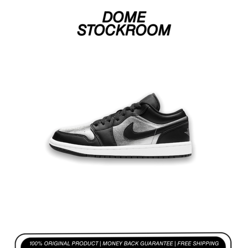 NIKE AIR JORDAN 1 LOW SILVER TOE ORIGINAL