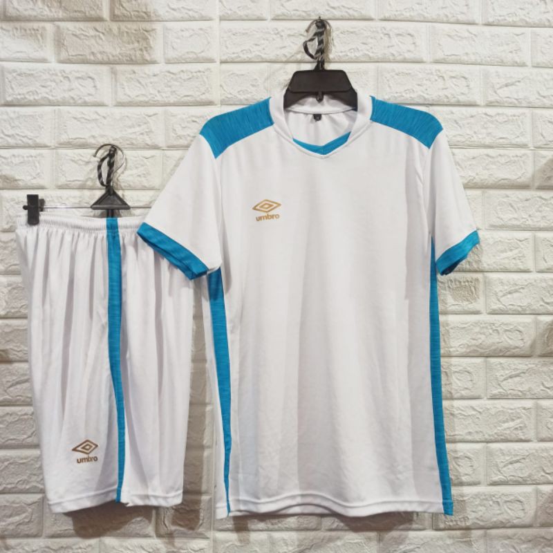 Jersey Umbro New Stelan Jersey Futsal Jersey Sepakbola Umbro Classic Putih Gold Biru Grade Ori Shopee Indonesia