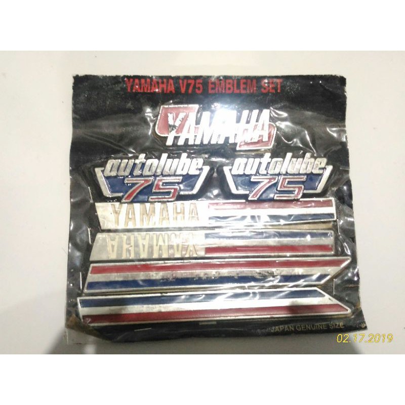 Emblem Yamaha V75
