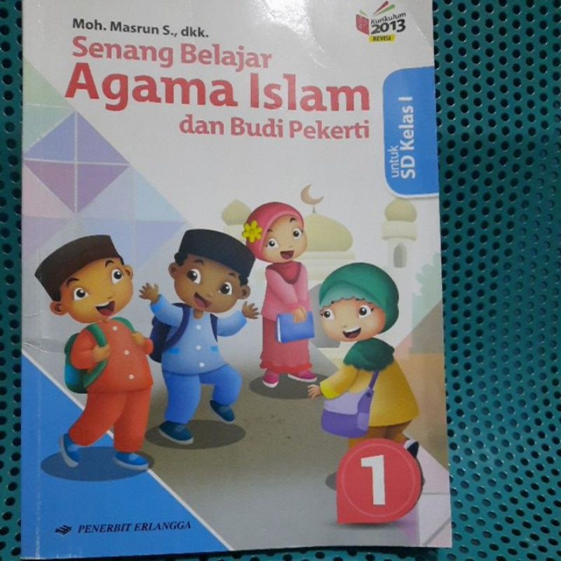 BUKU AGAMA ISLAM SD KELAS 1 ERLANGGA