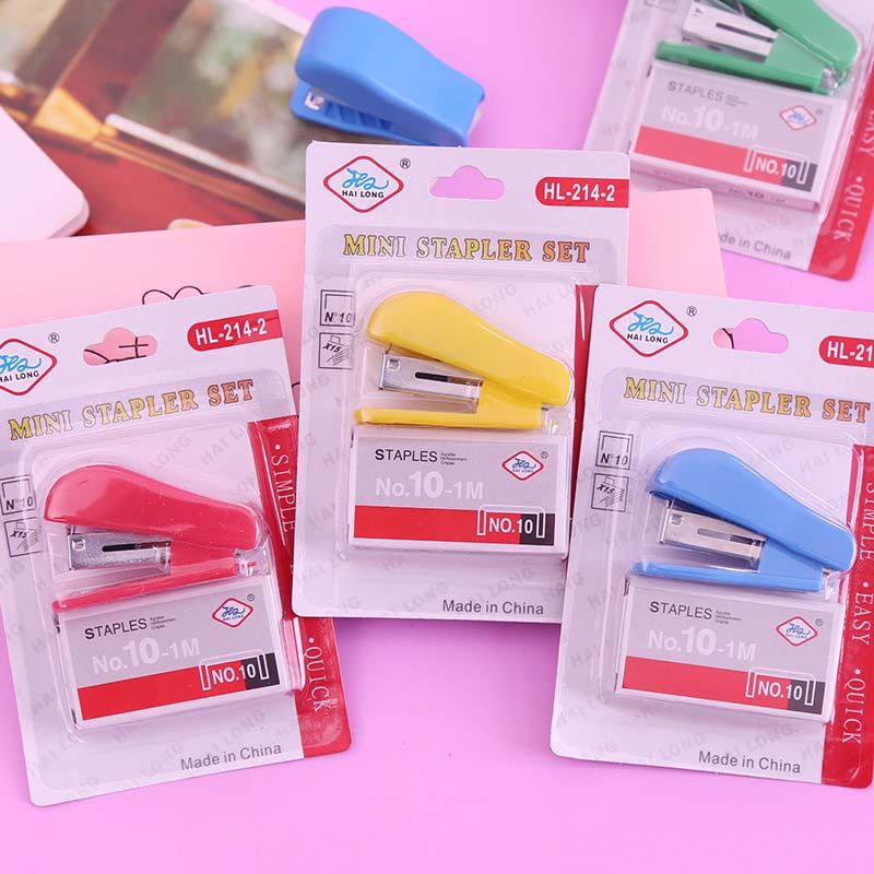 

Stapler mini Set stapler portabel kecil