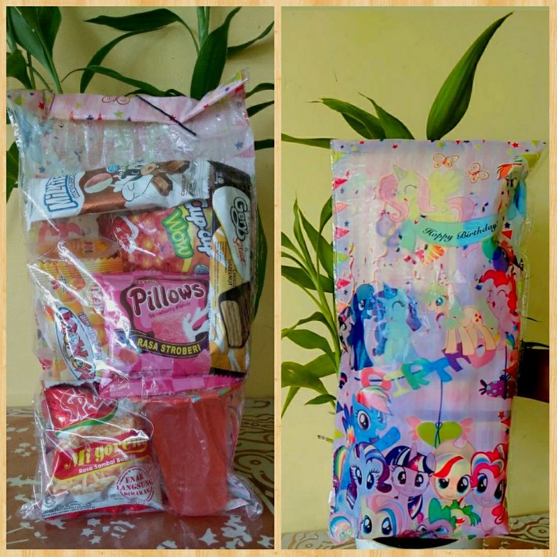 

Snack ulang tahun./ Hampers ulang tahun custom