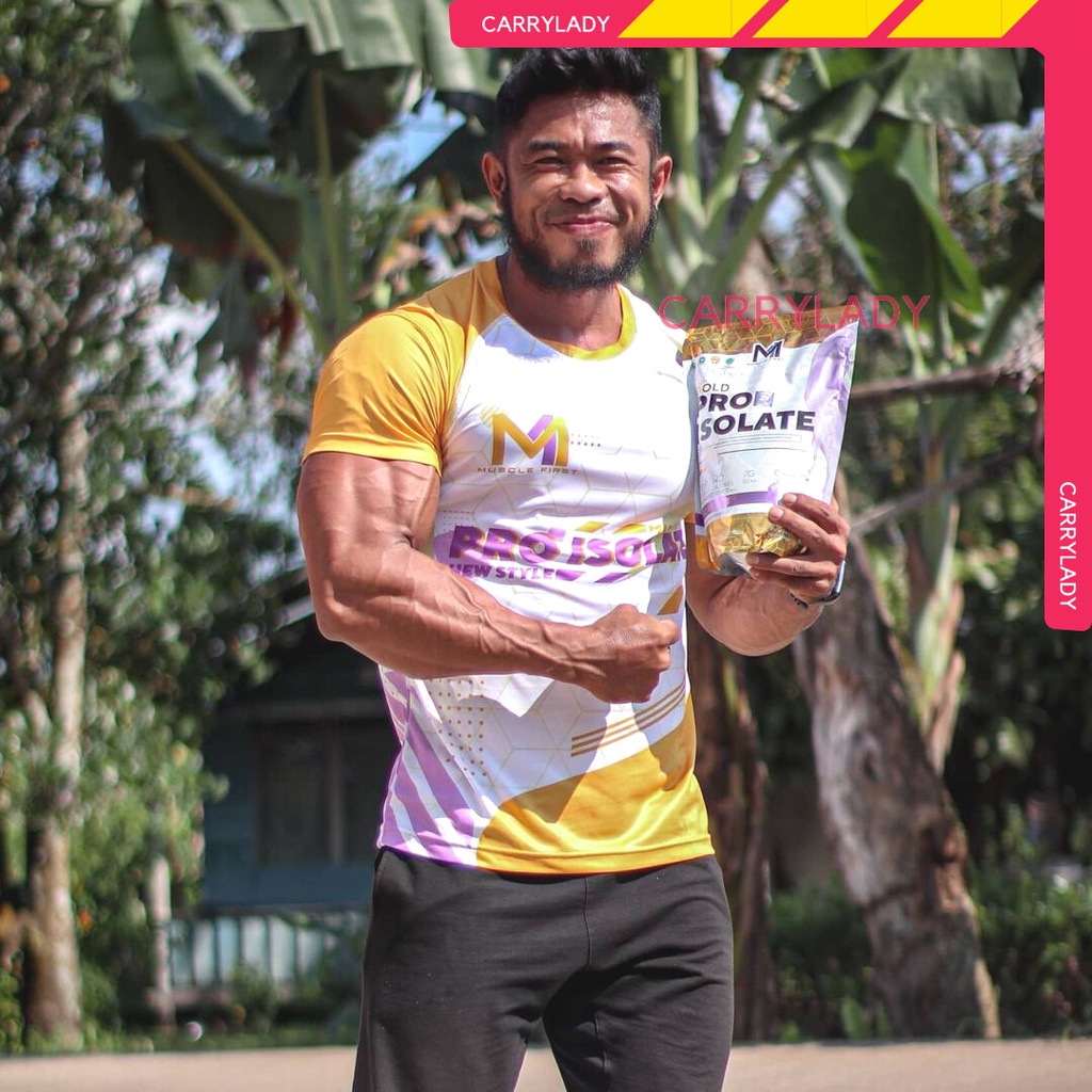 M1 PRO ISOLATE 2 LBS 2LBS MUSCLE FIRST PROTEIN PROISOLATE DIET HALAL BPOM WHEY ISO SUSU GYM FITNESS