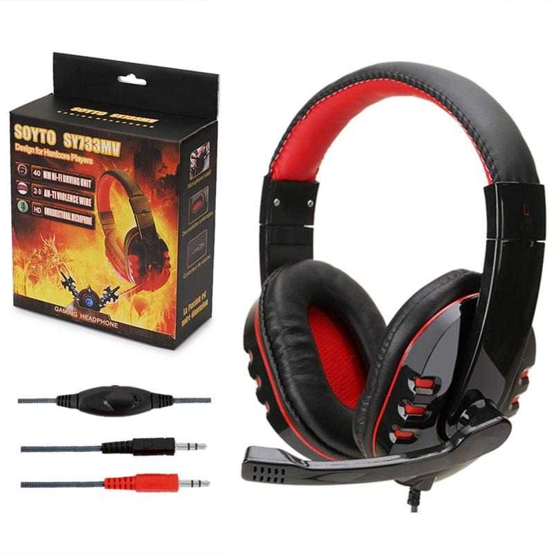 Gaming Headphone Headset with Mic  - SOYTO SY733MV