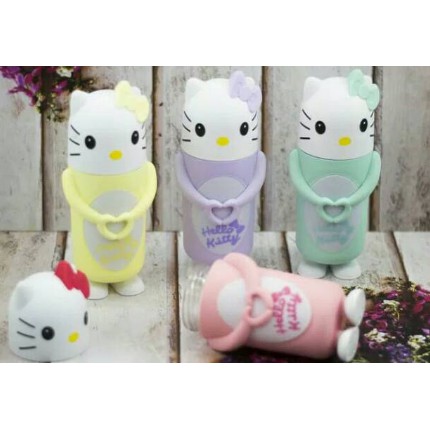 Botol minum / Botol air / Botol hello kitty / botol minum anak / botol minum kaca