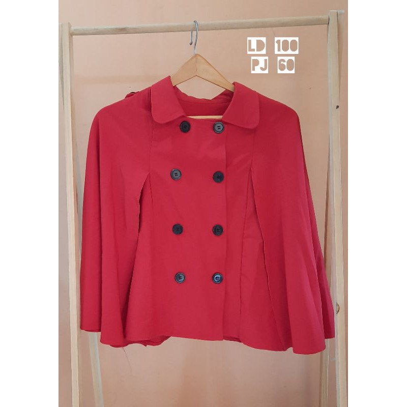 Preloved Blazer Cape