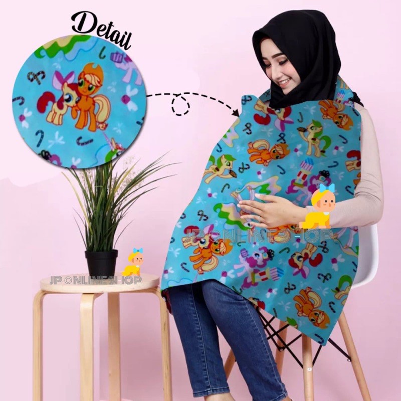 Apron Ibu Menyusui Bayi // Nursing Cover Asi