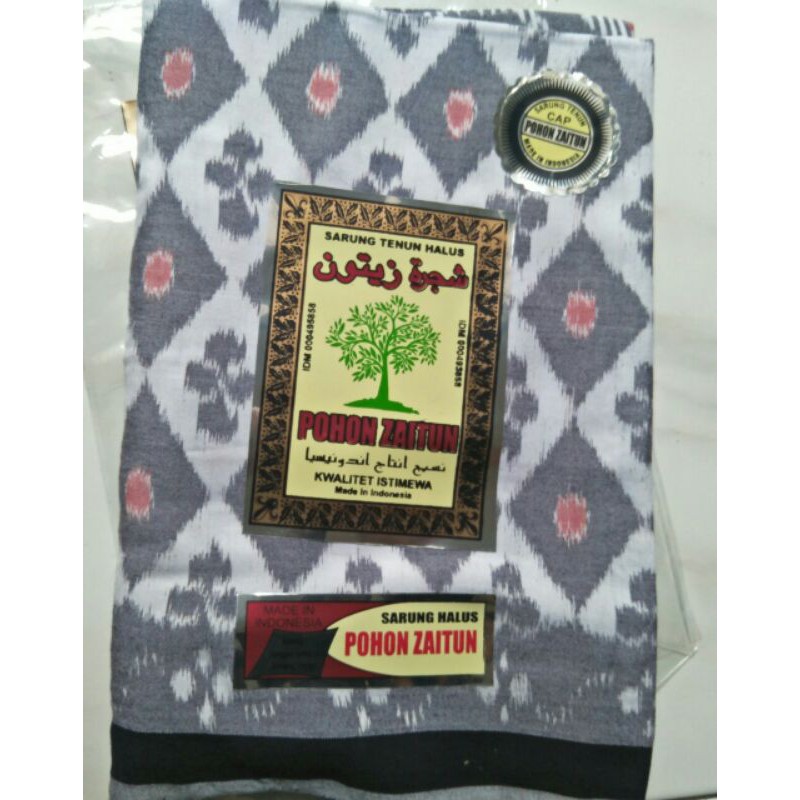 sarung goyor pohon zaitun Putih