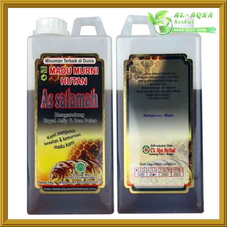 

Madu Asli Assalamah Hutan 1kg