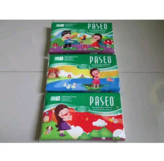 TISU TISSUE PASEO SMART PACK 50 LEMBAR 2 PLY TISUE