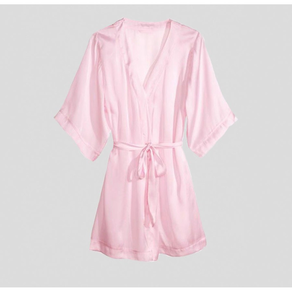 HnM kimono satin/kimono baju tidur pajamas h&M original motif/polos original 100% grade A no reject