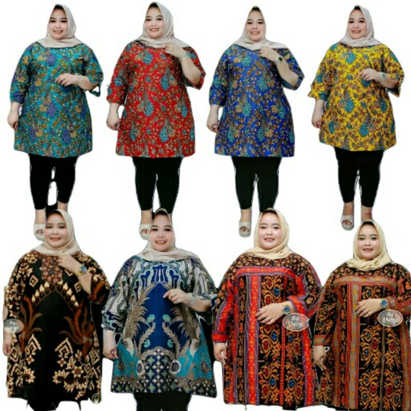 TUNIK JUMBO LD 140 TUNIK JUMBO KEKINIAN TUNIK BIG SIZE ATASAN BIG SIZE TUNIK JUMBO MURAH ATASAN TUNI