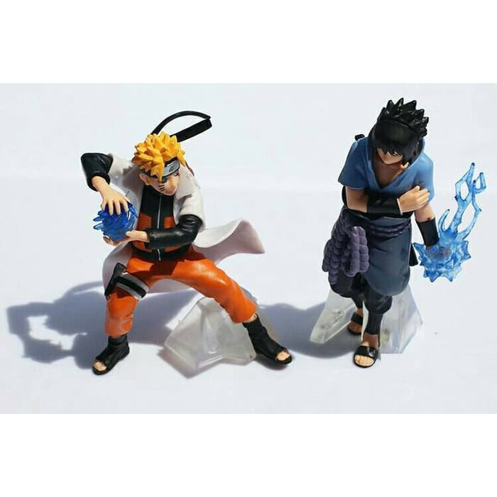 Naruto Shippuden / Action Figure Set Isi 5 Uk Besar - Mainan Miniatur
