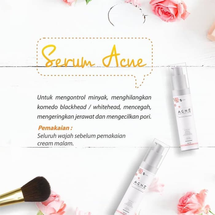 MS GLOW SERUM ACNE ORIGINAL BPOM/ SERUM JERAWAT MS GLOW