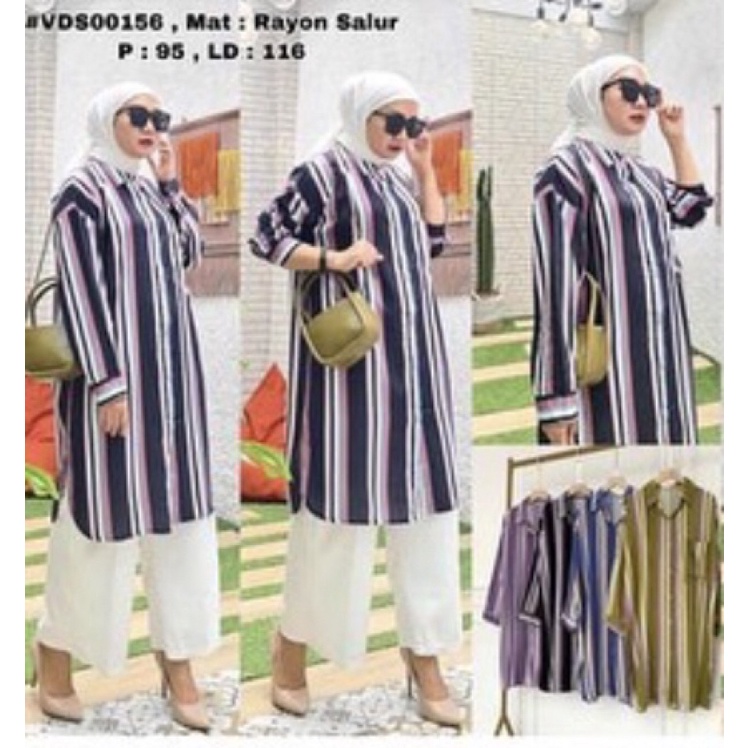 Tunik Salur Rayon