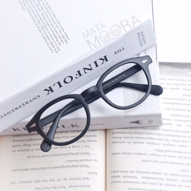 Frame Kacamata Retro Klasik Pria Wanita Tipe HUKO