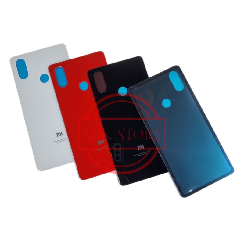 TUTUP BELAKANG BACKDOOR BACKCOVER BACK CASING XIAOMI MI 8 SE / BACK GLASS MI8 SE