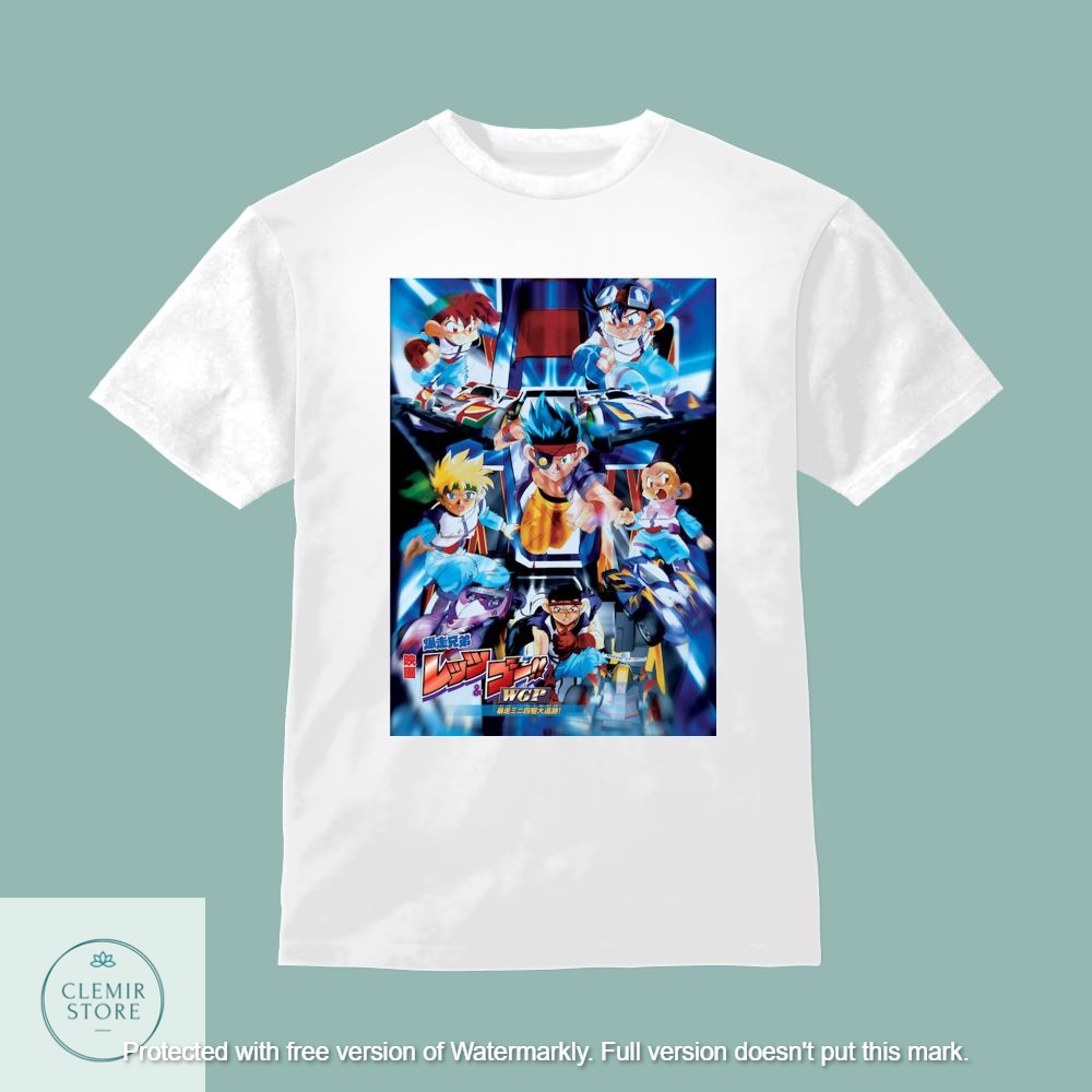 Baju Anak Kaos Tamiya (Lets And Go Japan Anime) Kaos Anime Lets And Go Untuk Usia 1-12 Tahun - Mengg
