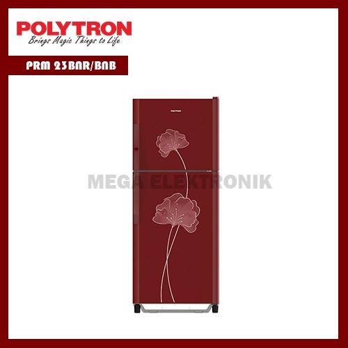 POLYTRON PRM 23BNR/BNB KULKAS 2 PINTU