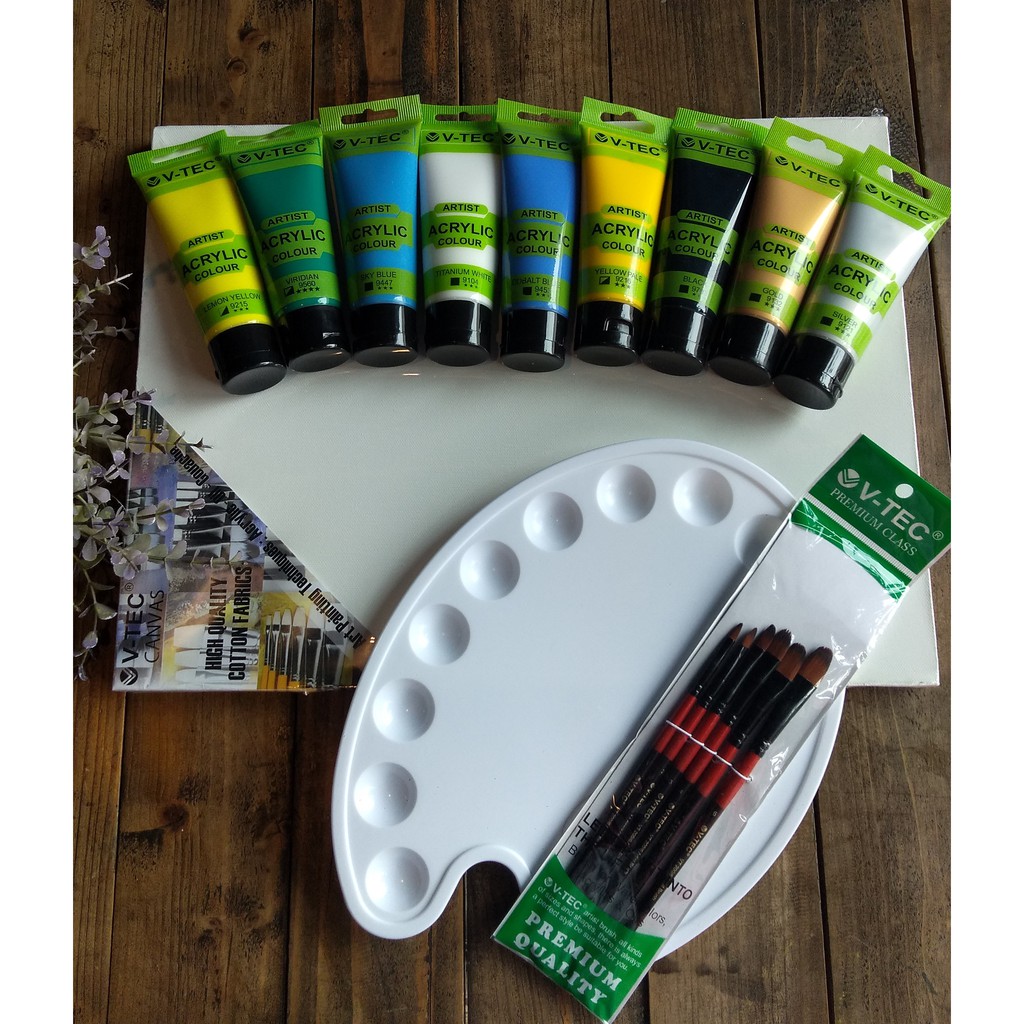 

Paket Melukis Acrylic Colour 75 ml