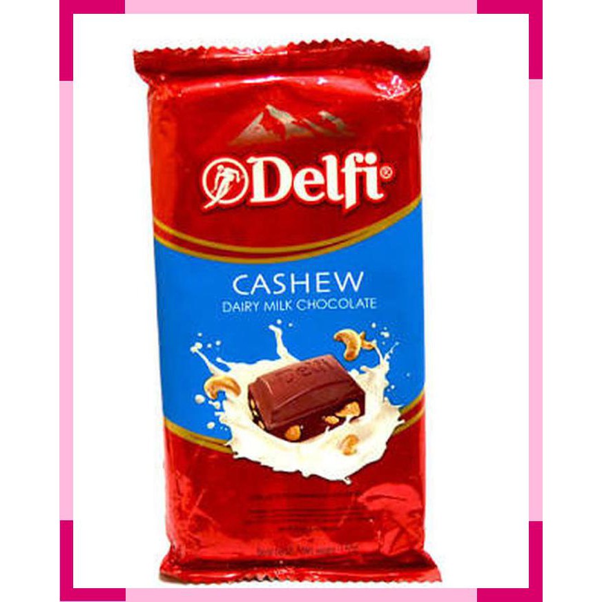 

Delfi cashew dairy milk chocolate 165 gram