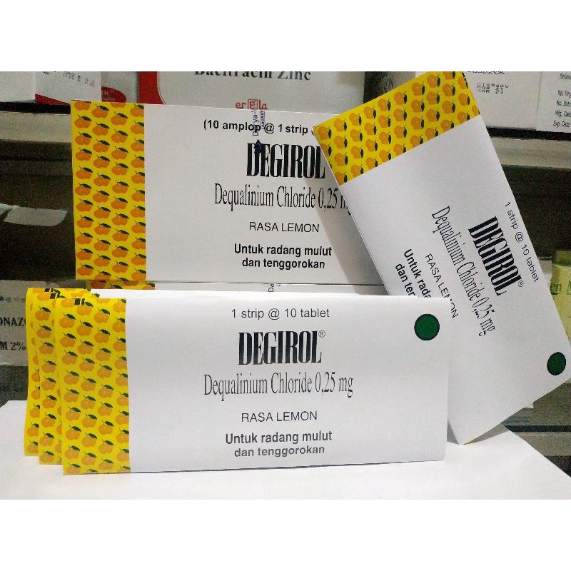 DEGIROL STRIP 10 TABLET