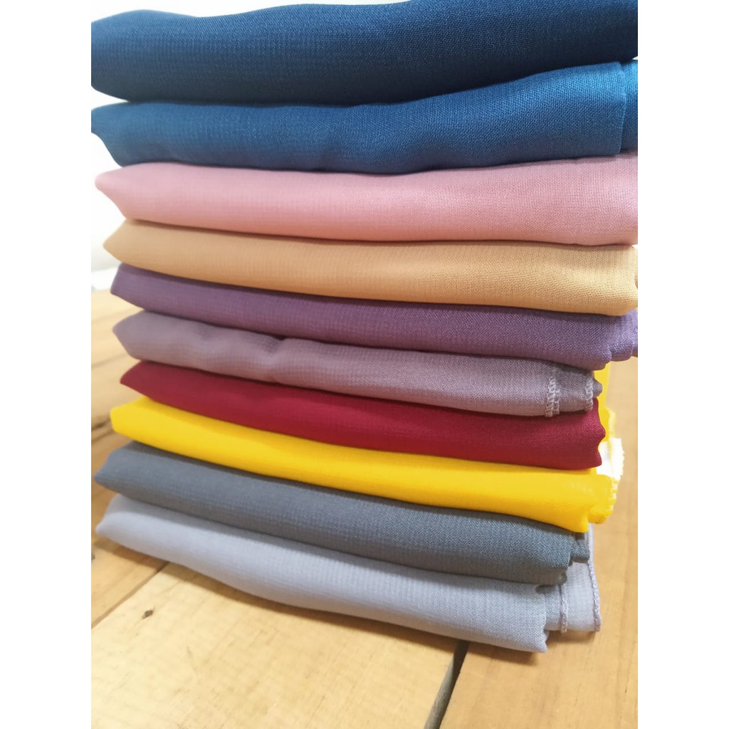 BELLA SQUARE KERUDUNG SEGIEEMPAT Hijab Pollycotton KERUDUNG SEGIEMPAT POLOS BELLA SQUARE BISA COD-RANDOM REJECT