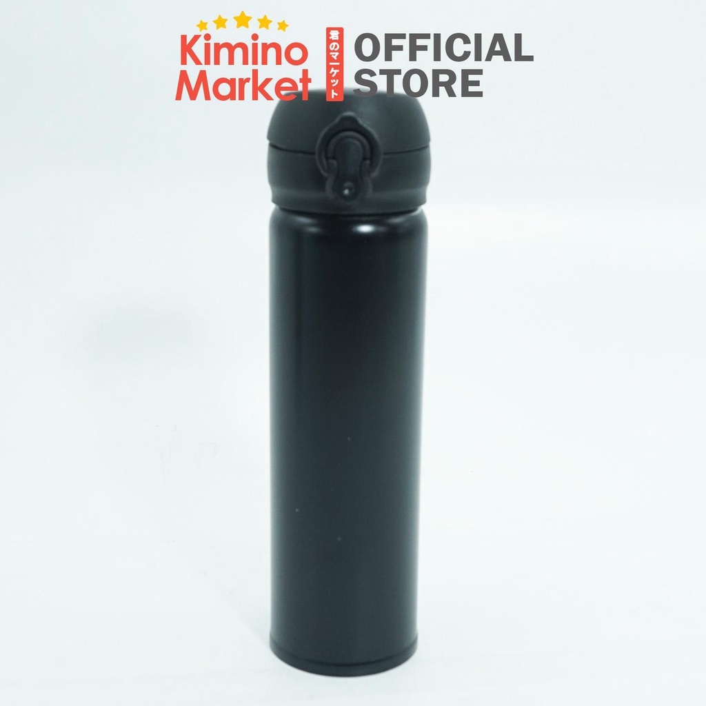 Botol Minum Termos 600 ML Kancing Drink Bottle Water Stainless Steel Vaccum