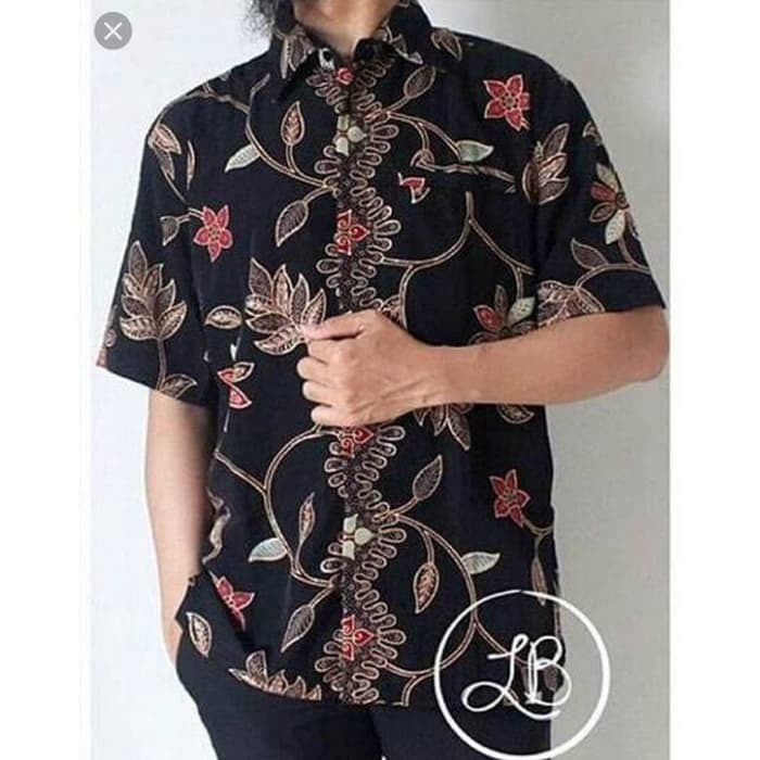 KEMEJA BATIK PRIA / KEMEJA MOTIF BATIK LENGAN PANJANG DAN LENGAN PENDEK MOTIF RAMBAT