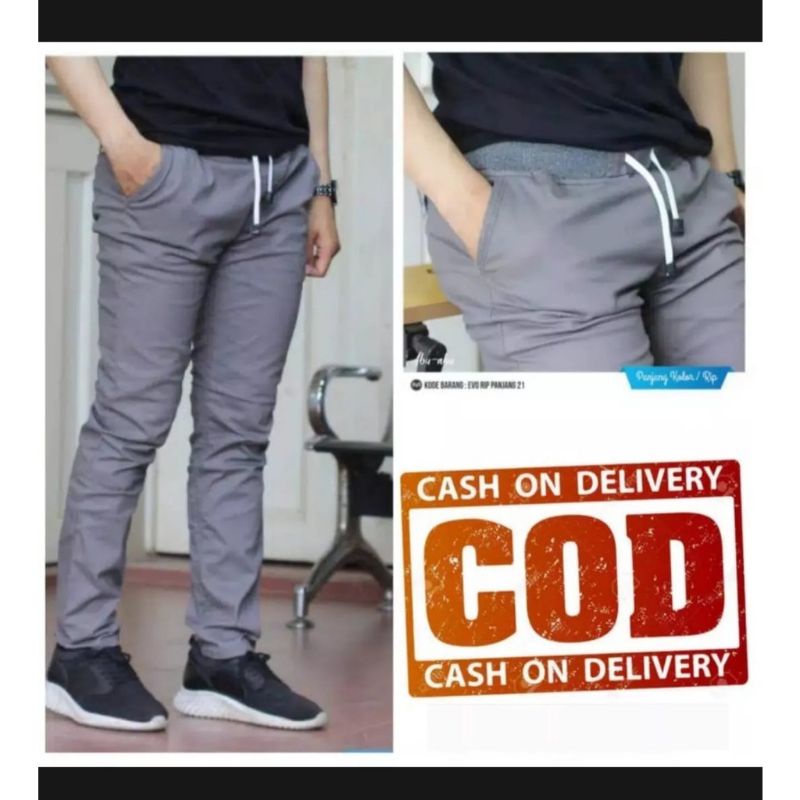 SALE TERMURAH PROMO CELANA CHINOS PANJANG / CELANA CINO PRIA SIZE 27-40 COD BAYAR DI TEMPAT