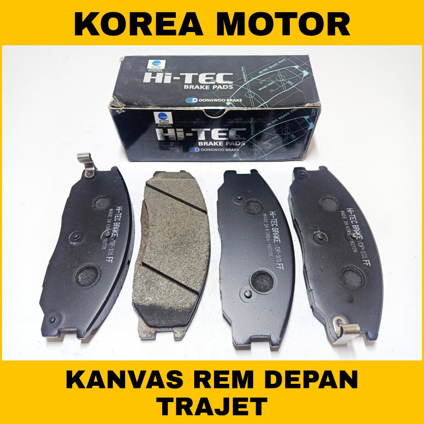 Kampas rem Trajet Depan Kanvas rem depan Trajet