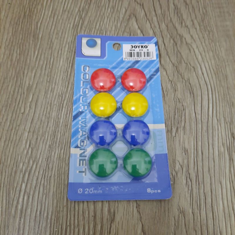 

Magnet Joyko MN-20 (20mm) / Magnet Papan Whiteboard / Magnet Kulkas