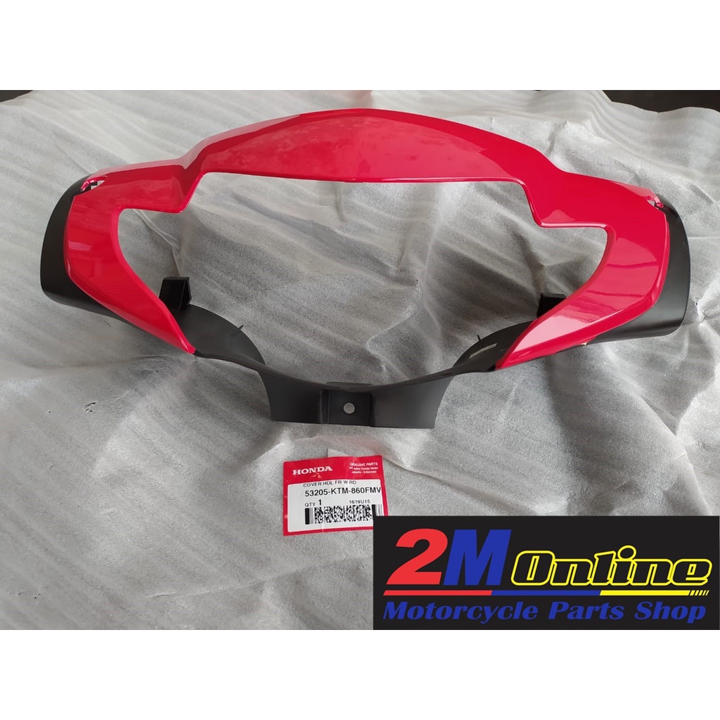 53205KTM860FMV Batok Depan Supra X 125 Tromol Merah Ori AHM