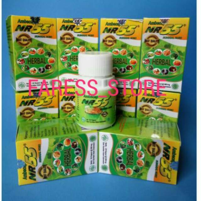 Ambecap nr 55 isi 30 kapsul obat herbal alami original nunggal roso nr55-1