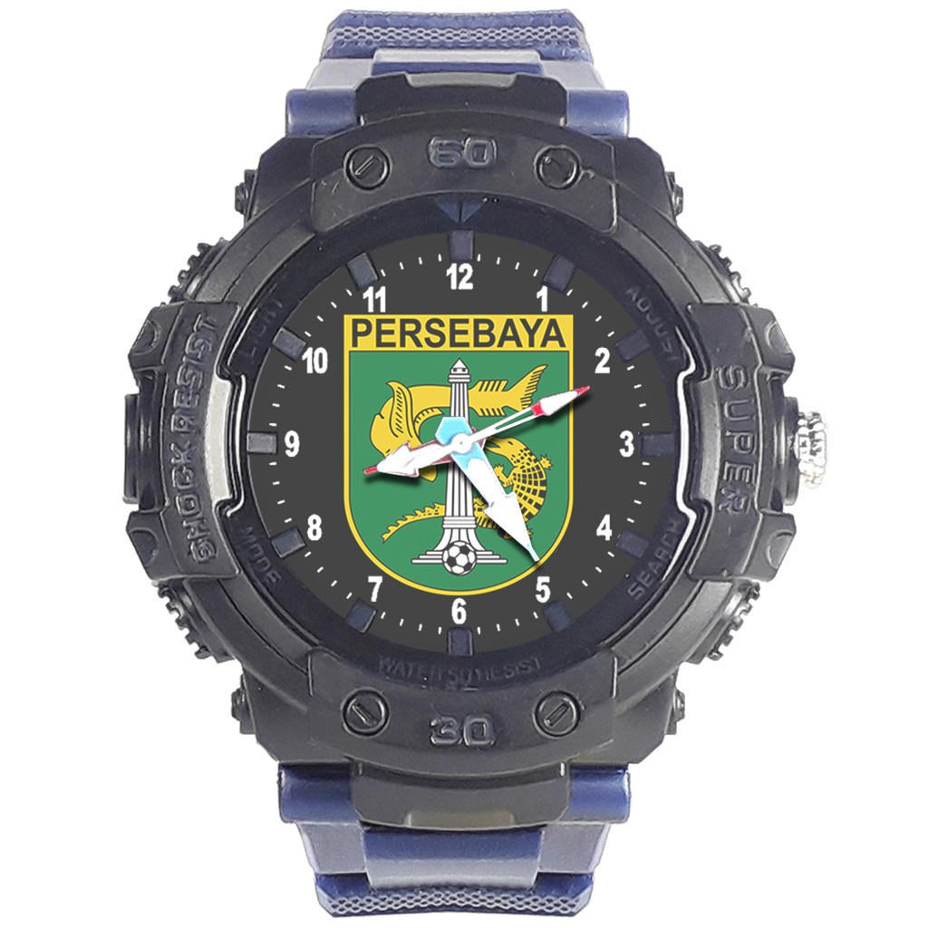 Jam Tangan  PERSEBAYA MOTIF 3 Bagus