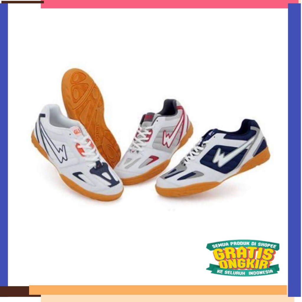 Runing jogging push up hiking sol karet  / sepatu badminton pria eagle new England original