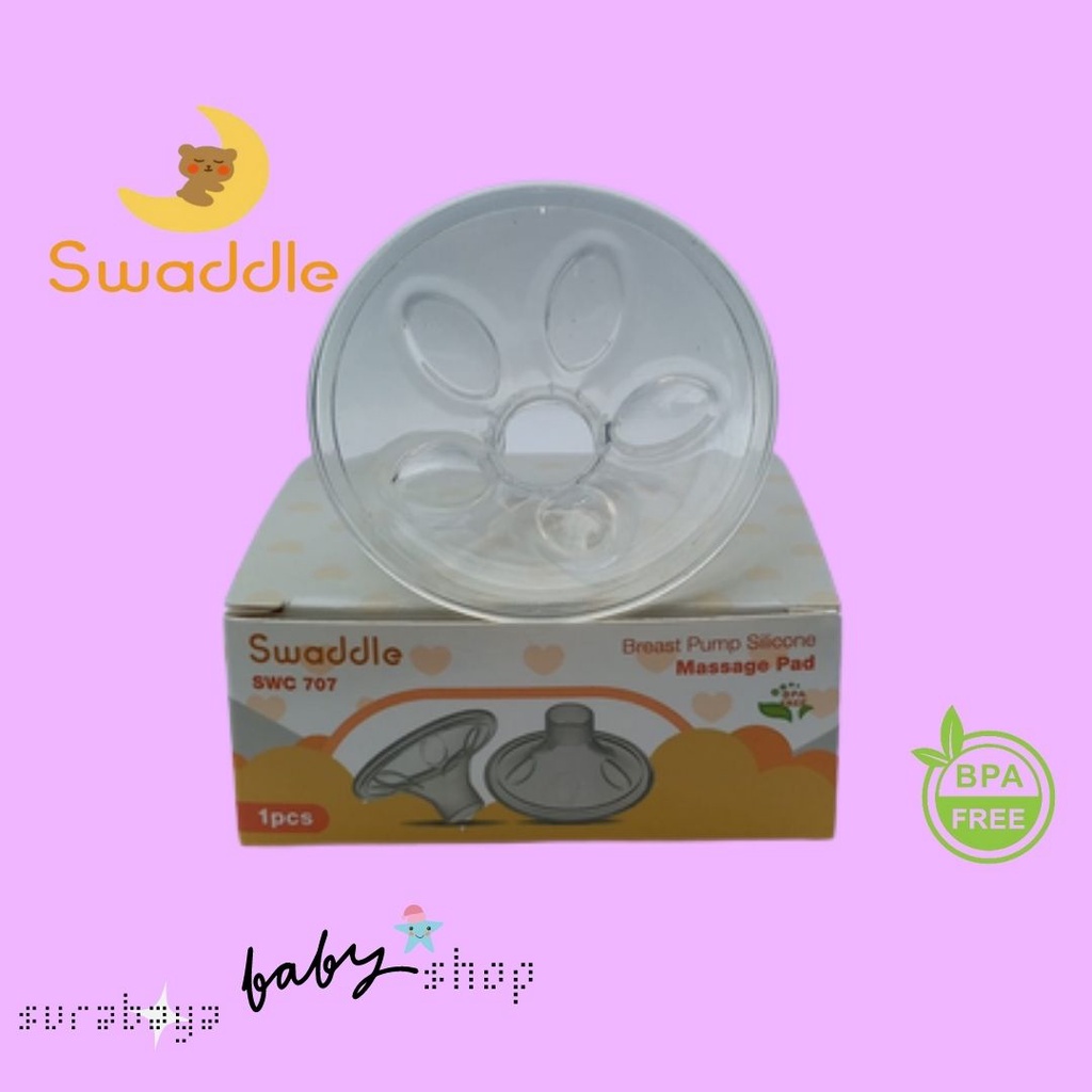 SWADDLE BANTALAN SILICONE / AKSESORIS BREAST PUMP / SILICONE PAD - SWC 707 / 711100