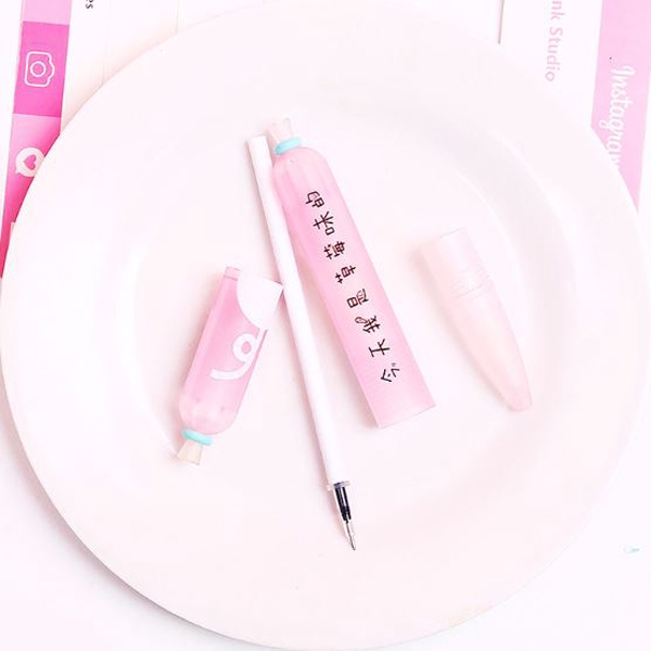OILA pen gel sosis sausage shape gel ballpoint (4B2) spe081