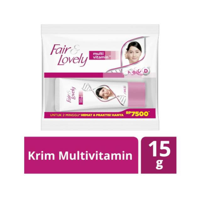 FAIR AND LOVELY Krim Multivitamin UV Harian 15g