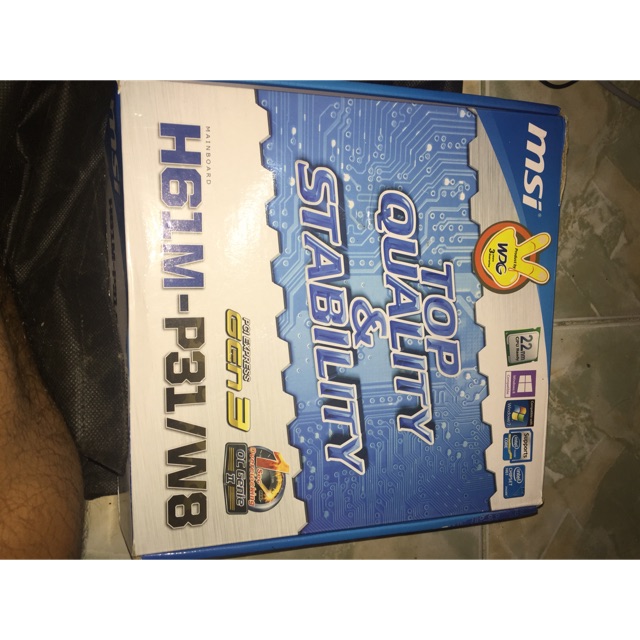 Motherboard MSI H61M-p31/w8
