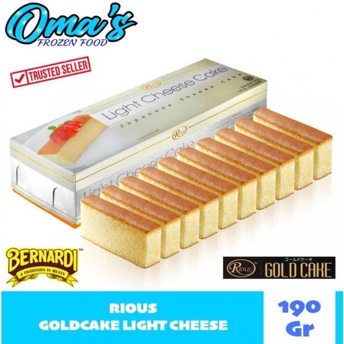 

GOLDCAKE MINI LIGHT CHEESE 190 GR BY BERNARDI