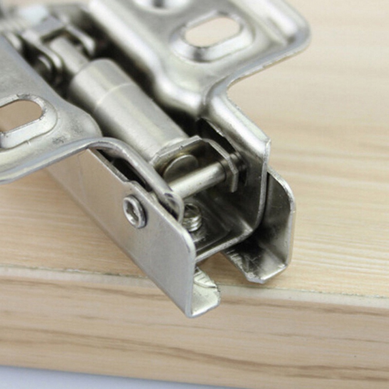 {LUCKID}1 x Safety Door Hydraulic Hinge Soft Close Full Overlay Kitchen Cabinet Cupboard