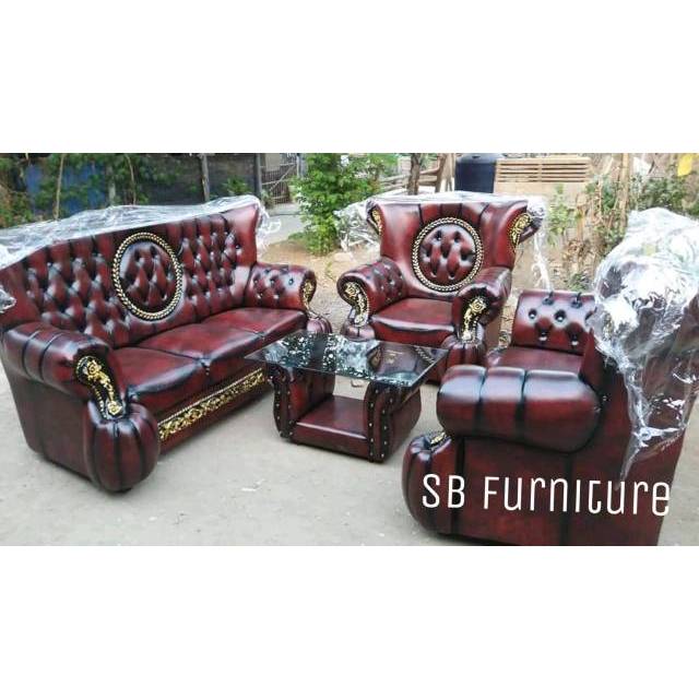 Sofa Jaguar Mini Warna Coklat - SOFAKUTA