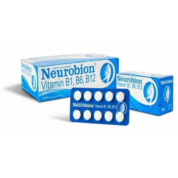 Neurobion Putih isi 10 tablet Vitamin B Komplit