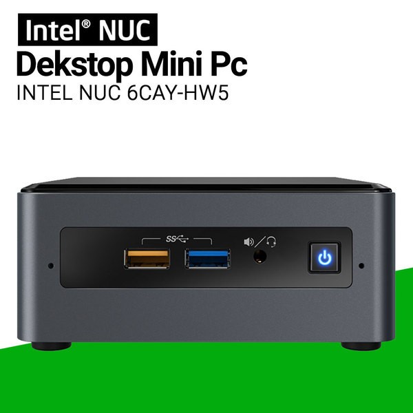 Mini PC Intel NUC6CAY-HW5 Celeron | 4GD3 | WIN 10 + SSD 120GB | NUC