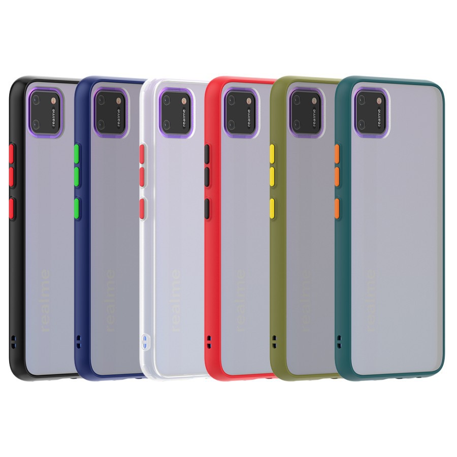 CASE DOFF MACARON FROSTED REDMI 7 / 7A / 8 / 8A / 9 / 9A / 9C New Hybrid Macaron