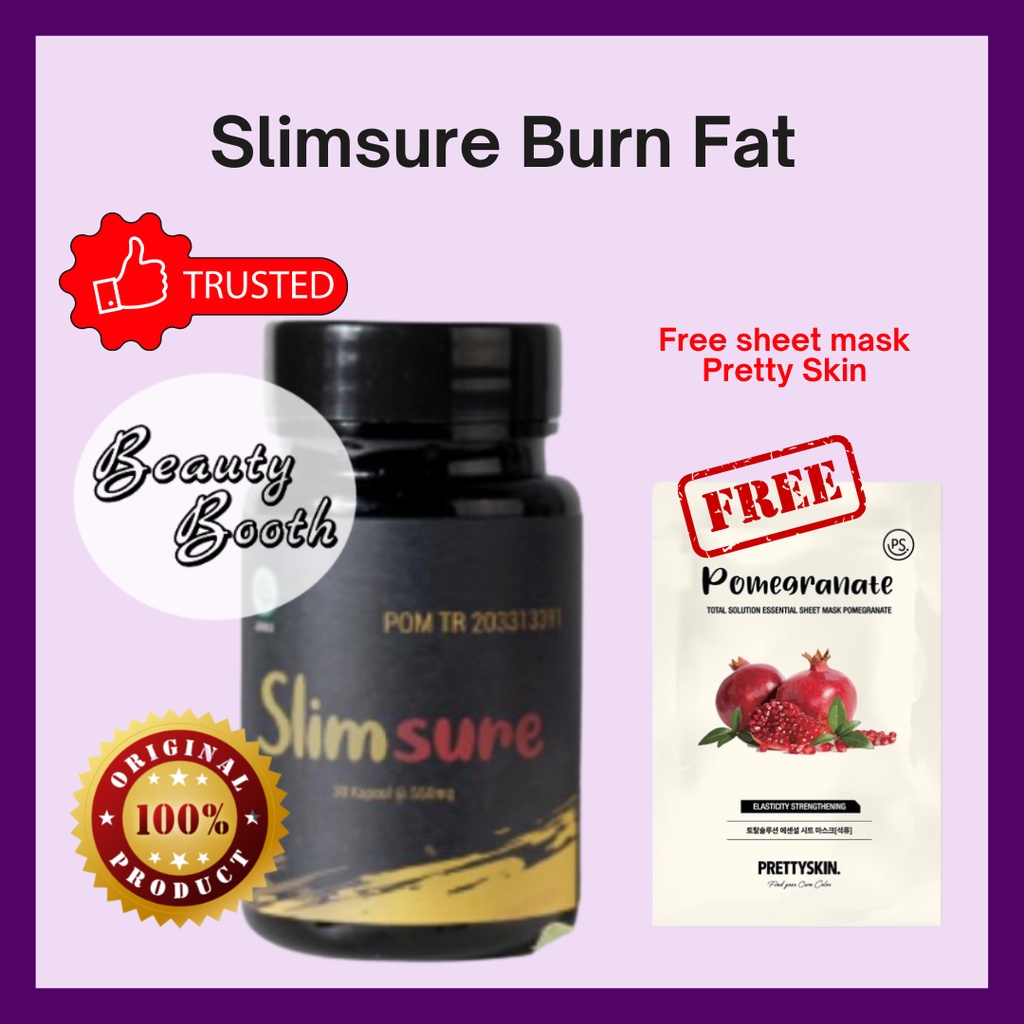 Slimsure Burn Fat CAPSULE STRONG (Menghancurkan dan Membakar Lemak jahat)